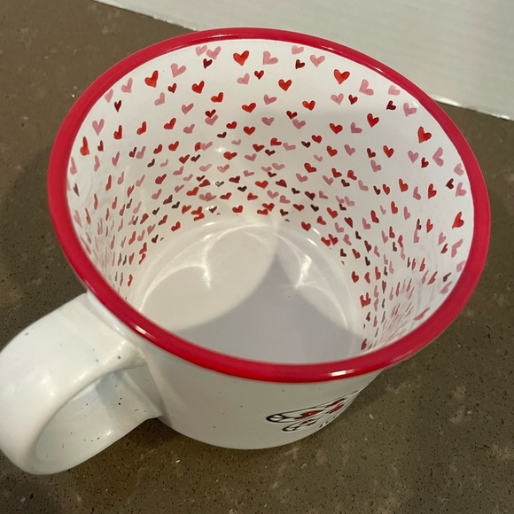 Bee Mine White and Red Mug - Picture 2 of 3